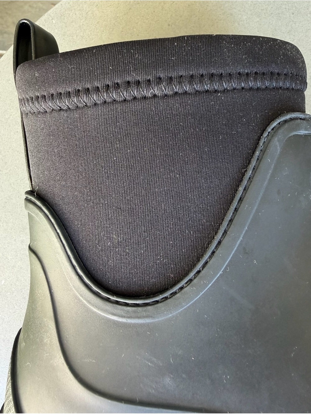 Sam Edelman Black Waterproof Ankle Rain Boots - Picture 6 of 8